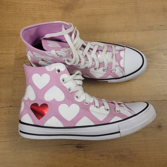 Converse Chuck Taylor All Star Hi 'Valentine' Sneakers - Picture 12 of 15